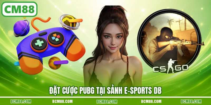 Đặt cược PUBG tại sảnh E-sports DB