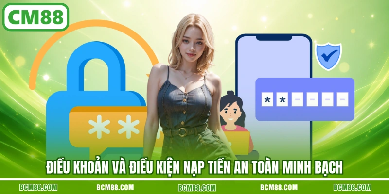 Điều khoản và điều kiện nạp tiền an toàn minh bạch