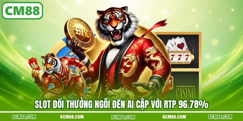 Slot đổi thưởng Ngôi Đền Ai Cập với RTP 96.78%